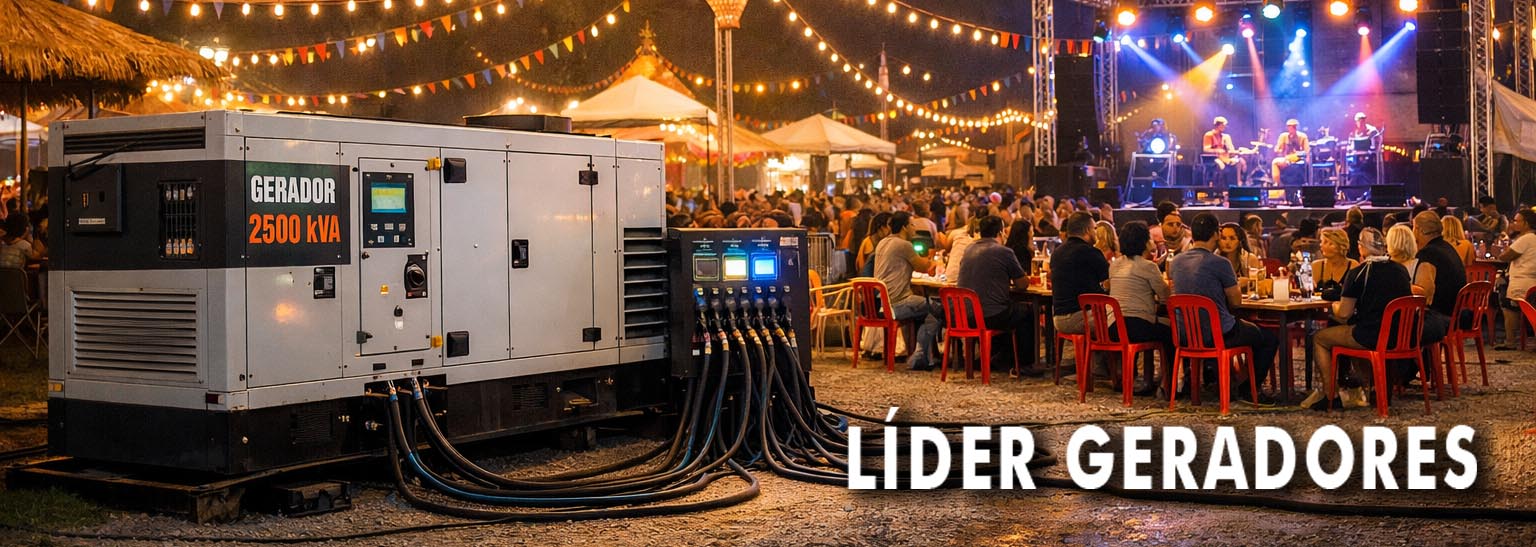 aluguel de gerador de energia em belo horizonte